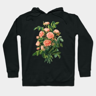 Wedding Rose Flower Bouquet Hoodie